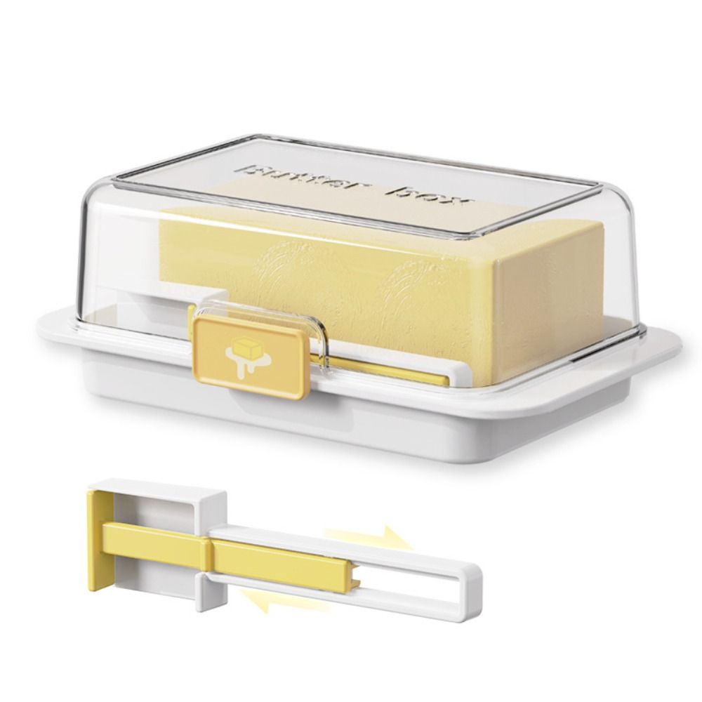 Kitchen Baking Storage Containers - Pudełko na masło z przezroczystą pokrywką,