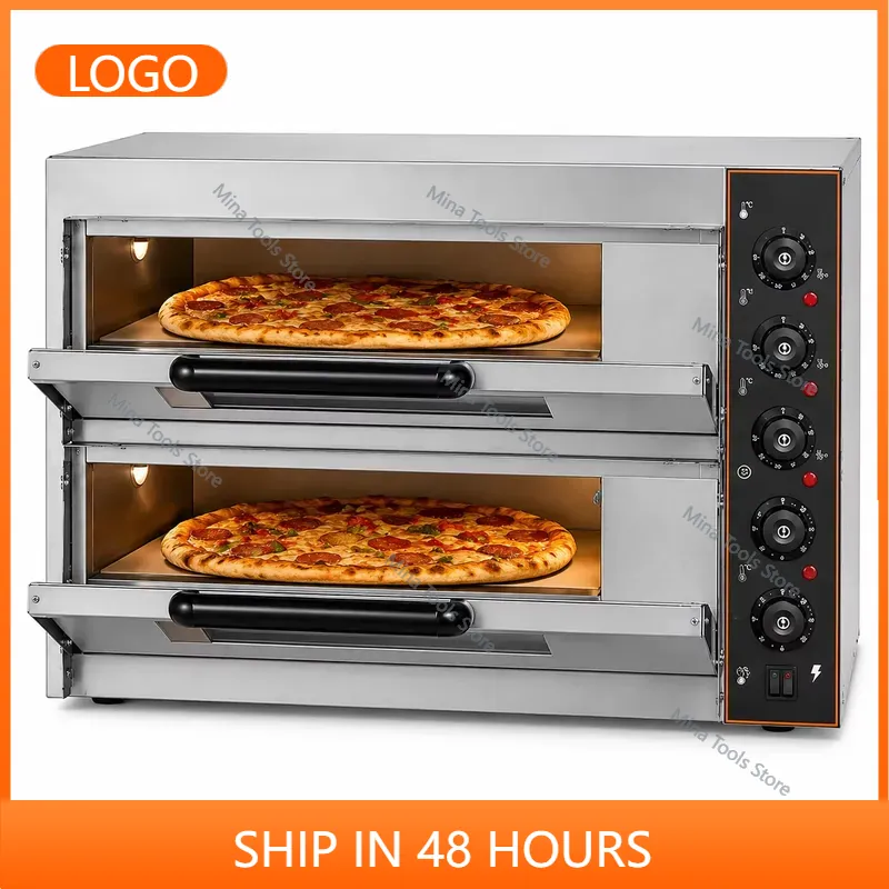 Kitchen Bakery - Komercyjny elektryczny piekarnik do pizzy 3000W,