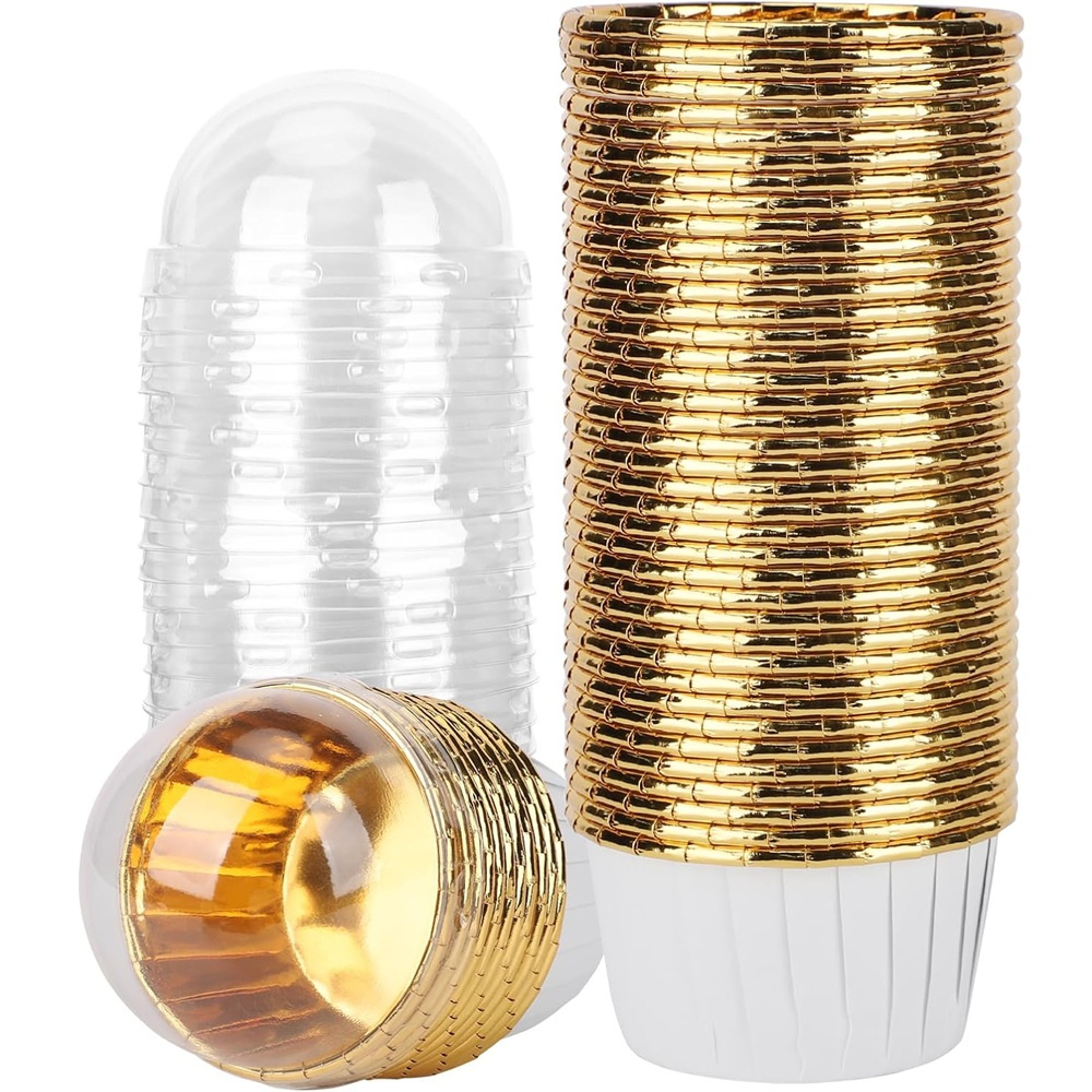 Kitchen Baking Supplies - 50 szt. Papierowe foremki do babeczek,