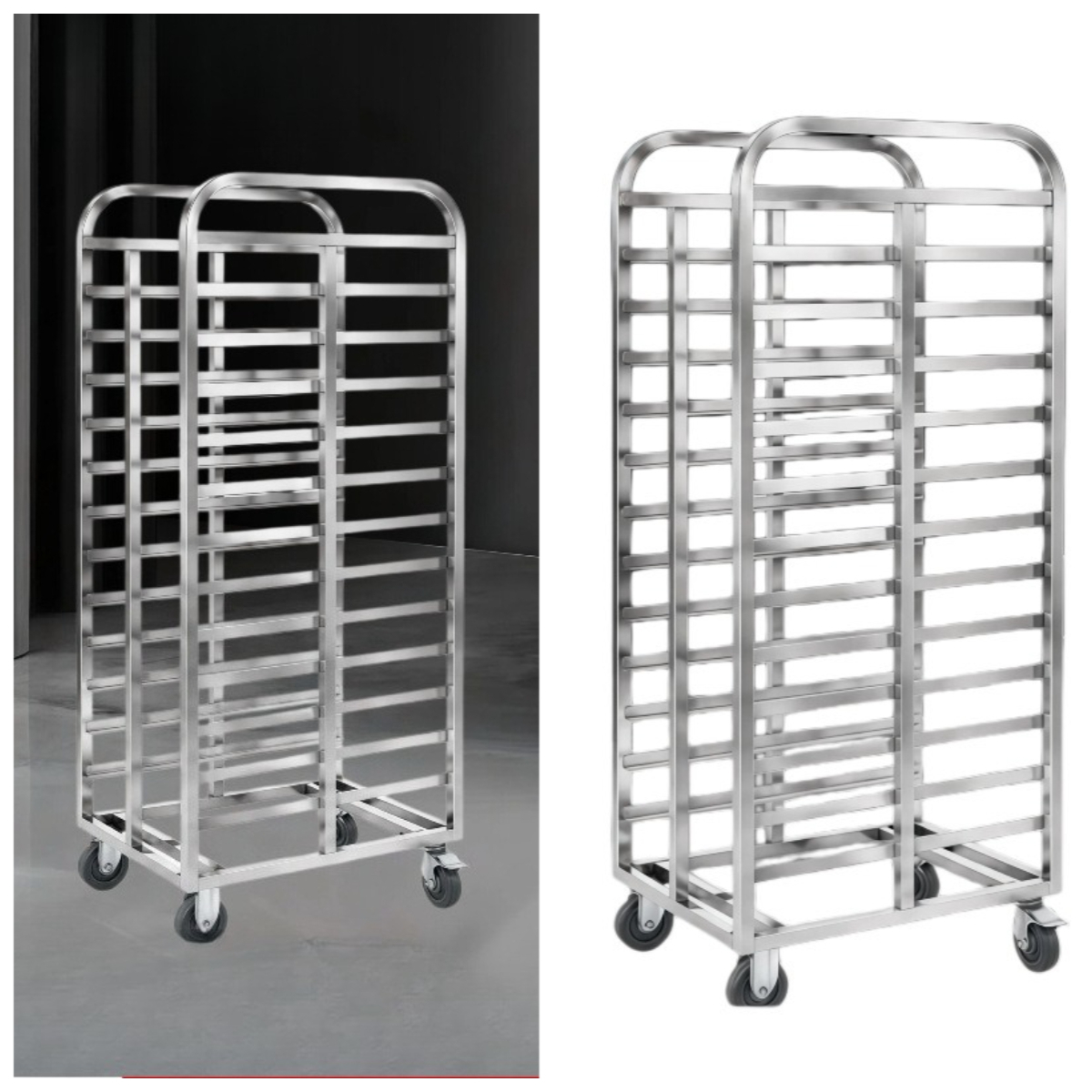 Kitchen Baking Cart - Wielowarstwowa blacha do pieczenia ze stali