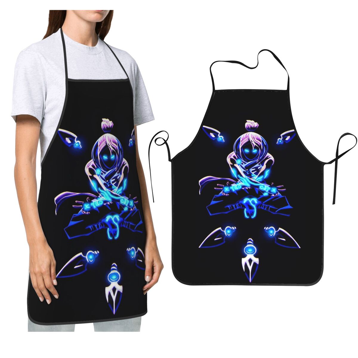 Kitchen Baking Game - Fartuchy Jett V-Valorant Riot Games Fartuch