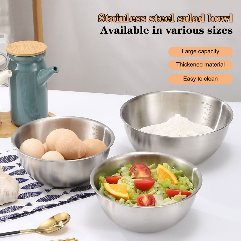 Stand Mixer Bowl - 1 szt. Zestaw misek ze stali