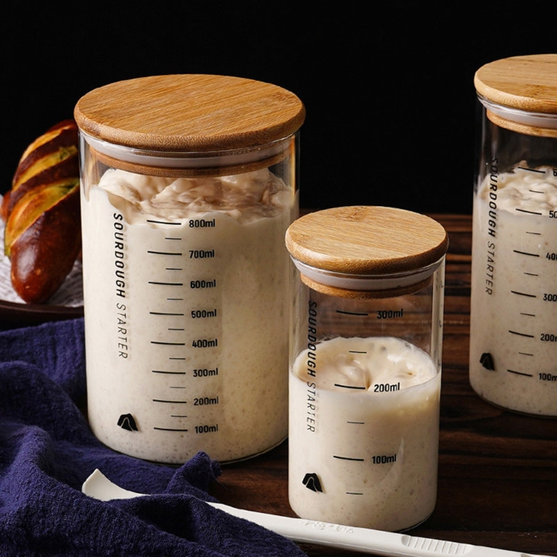 Kitchen Baking Storage Containers - Słoik do wyrastania drożdży kwasowych Akcesorium