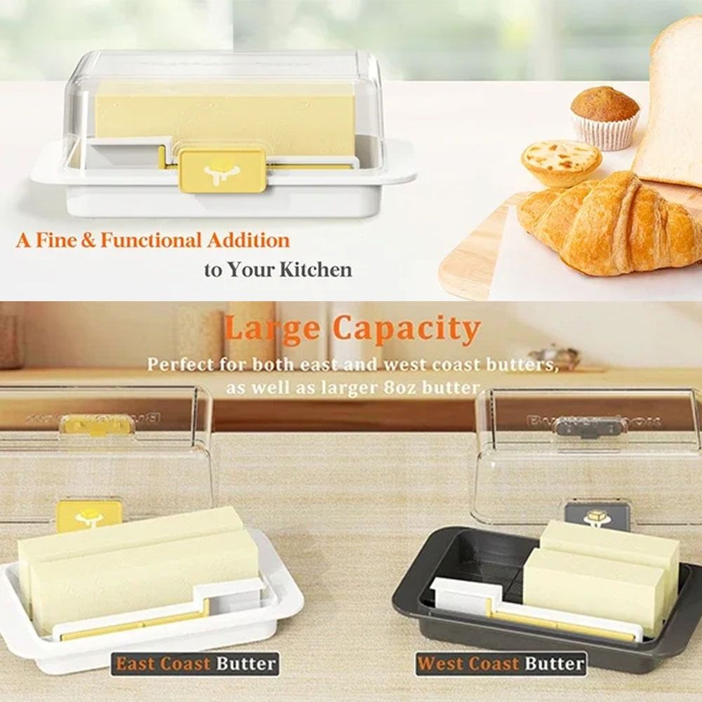 Pudełko na masło z przezroczys – Kitchen Baking Storage Containers recenzja i cena