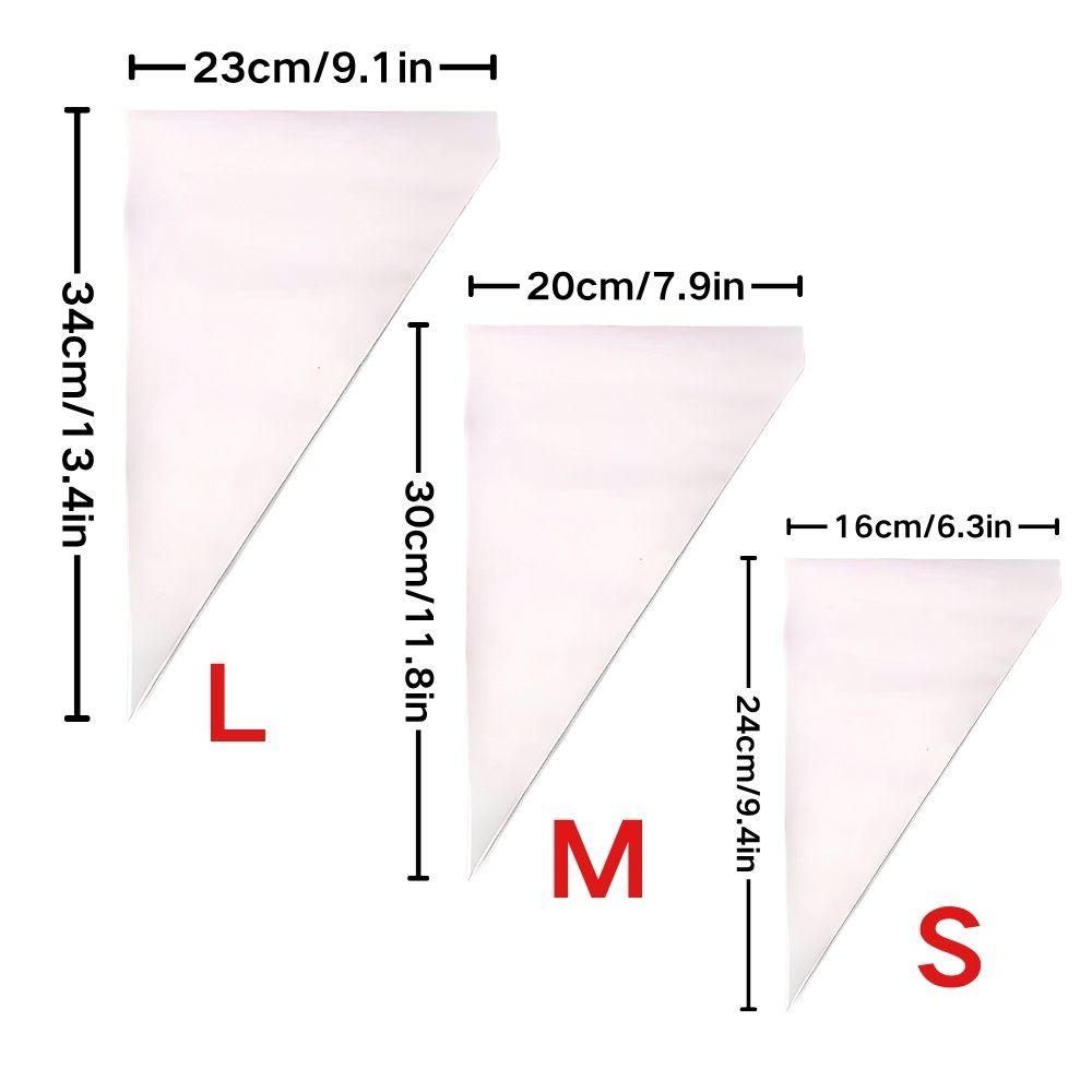 50 szt. S/M/L Przezroczyste Je – Piping Bag Disposable recenzja i cena