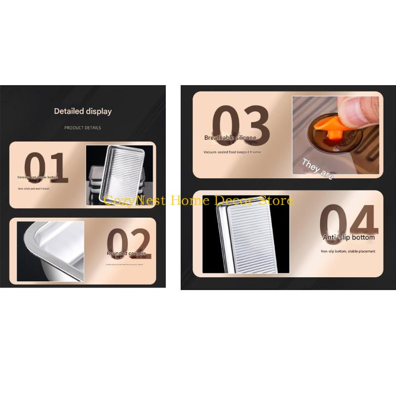 Uniwersalny pojemnik na tacę k – Kitchen Baking Storage Containers recenzja i cena
