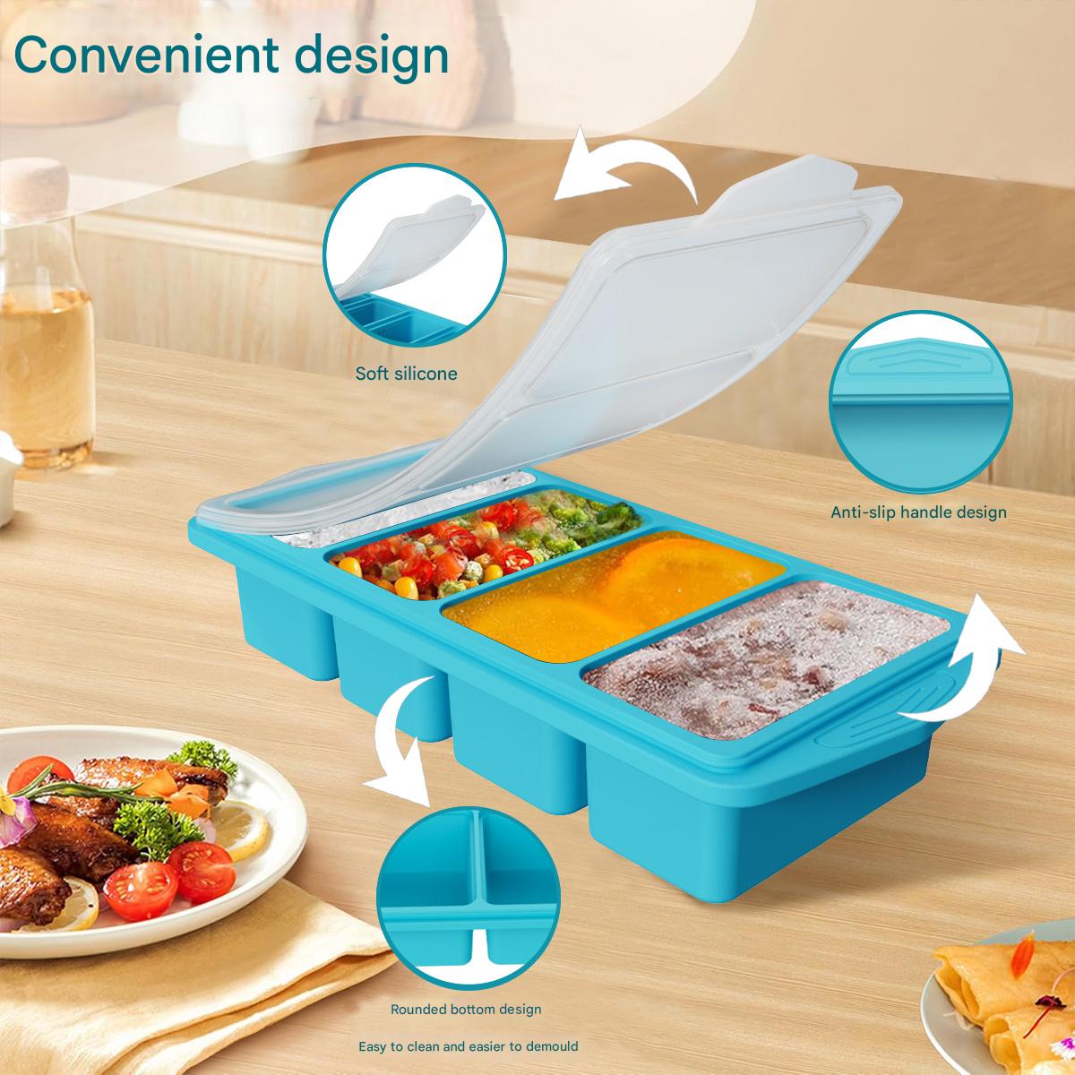 Duża silikonowa forma do koste – Kitchen Baking Storage Containers recenzja i cena
