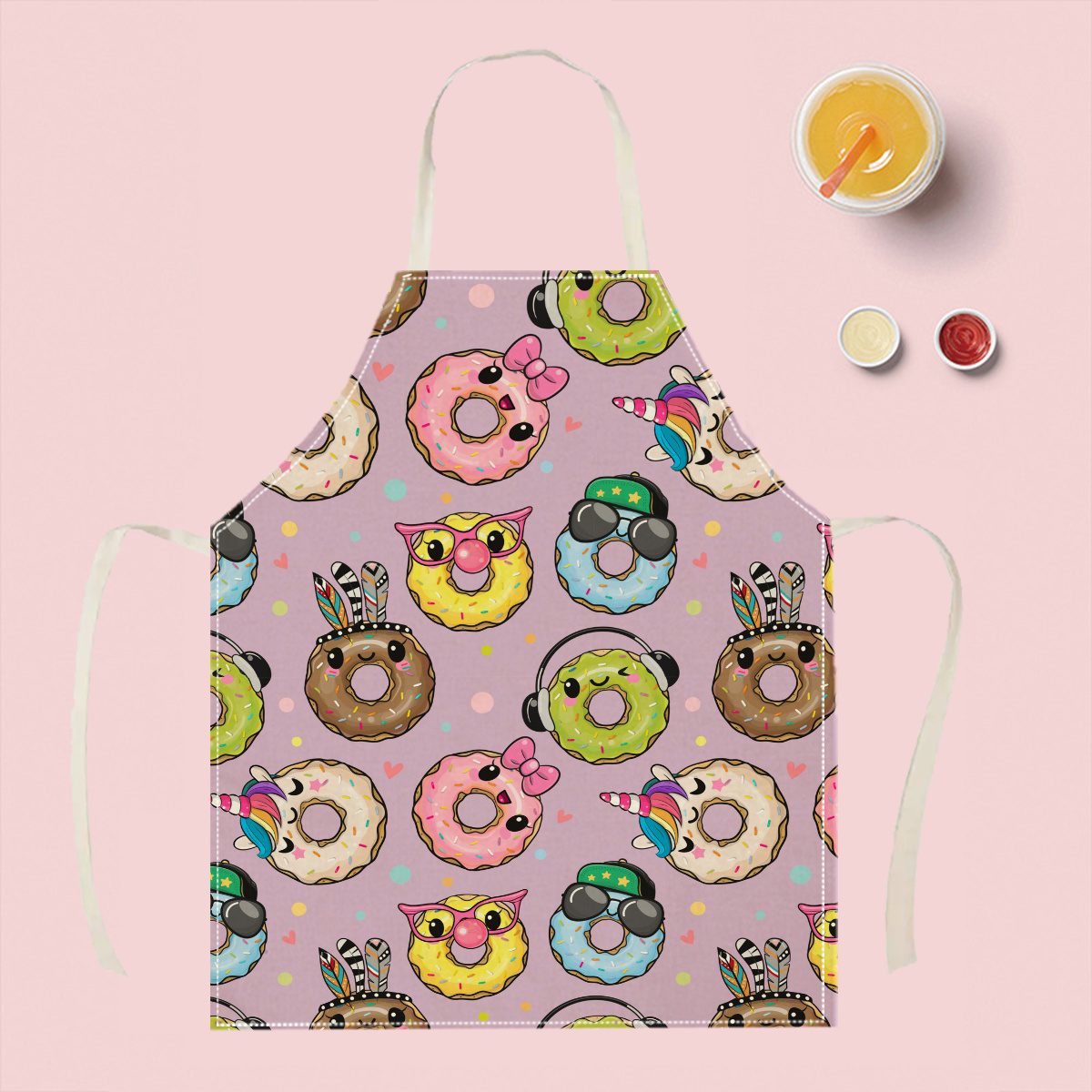 1 szt. Uroczy fartuch z kreskó – Kitchen Baking Area Ideas recenzja i cena
