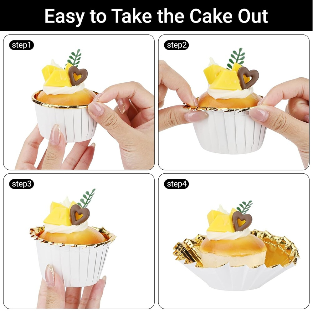 50 szt. Papierowe foremki do b – Kitchen Baking Supplies recenzja i cena