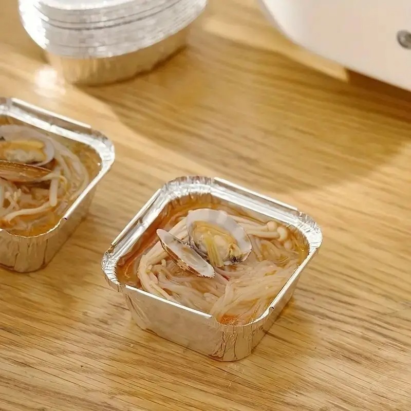 20/40 szt. Kwadratowe jednoraz – Kitchen Baking Storage Containers recenzja i cena
