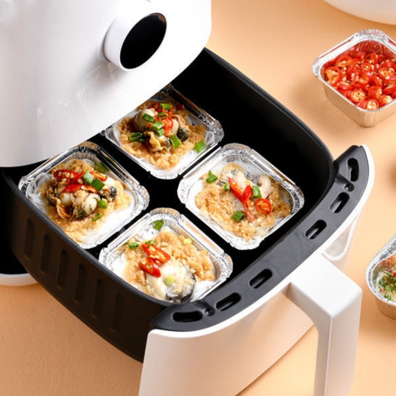 20/40 szt. Kwadratowe jednoraz – Kitchen Baking Storage Containers recenzja i cena