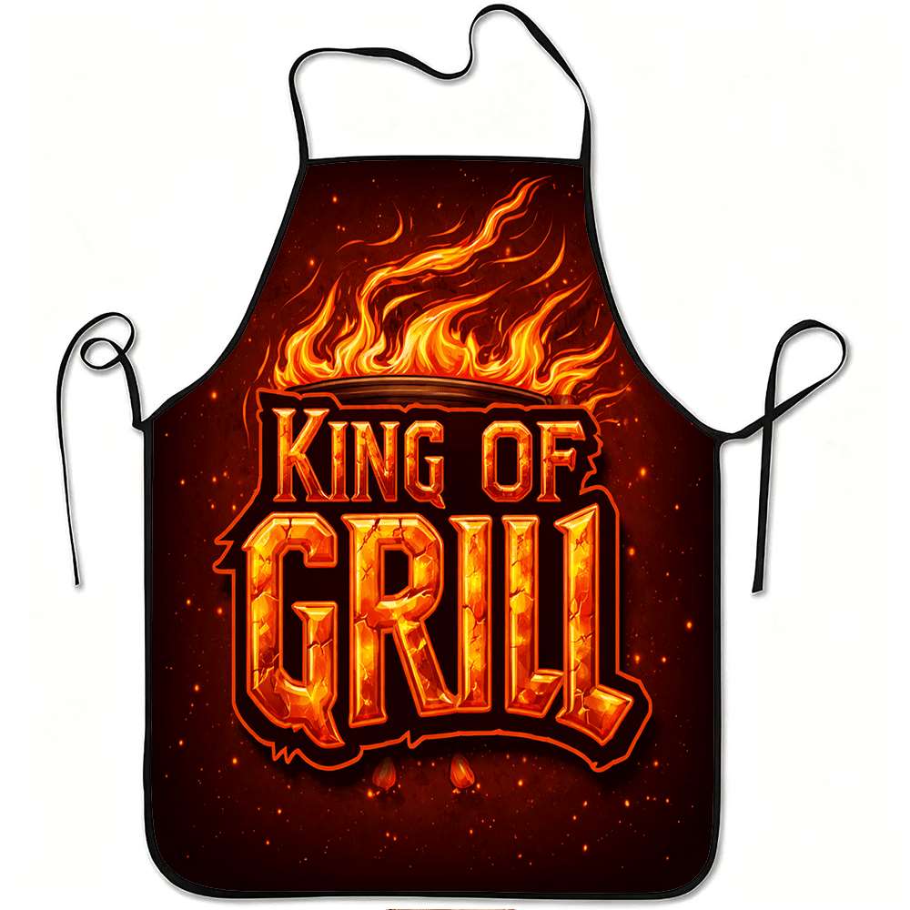1 sztuka fartucha Bbq King, fa – Kitchen Baking Area Ideas recenzja i cena