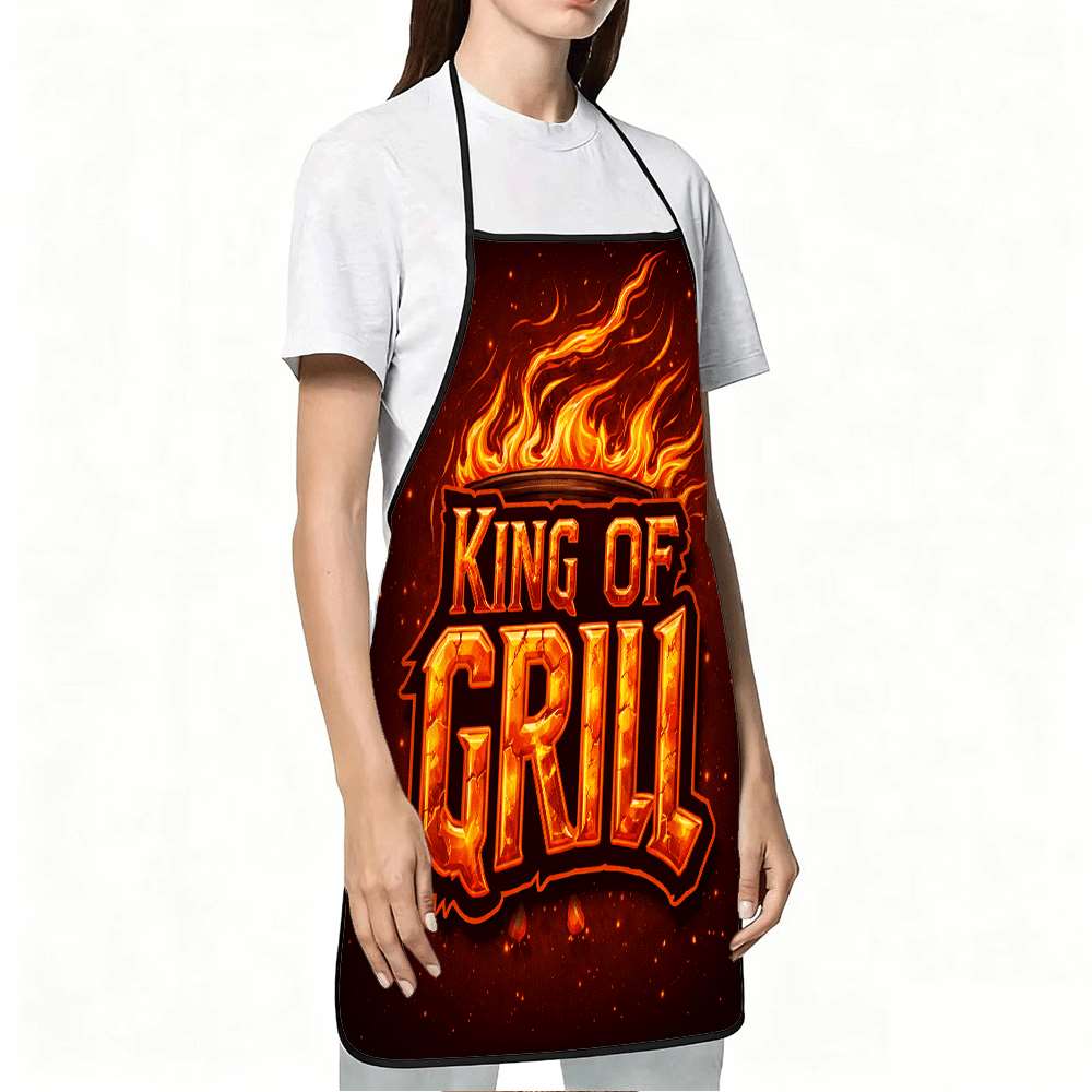 1 sztuka fartucha Bbq King, fa – Kitchen Baking Area Ideas recenzja i cena