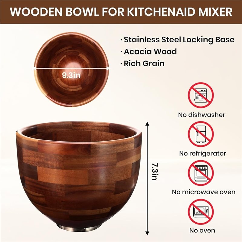 Miska do mieszania ABGH-Wood d – Kitchenaid Baking Bowl recenzja i cena