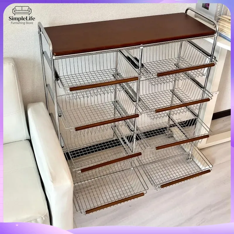 Wózek kuchenny w stylu retro z – Kitchen Baking Cart recenzja i cena