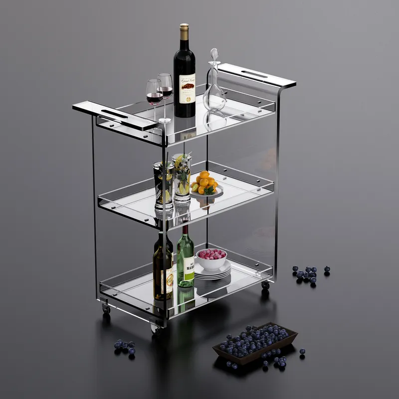 Nowoczesny 3-poziomowy wózek k – Kitchen Baking Cart recenzja i cena