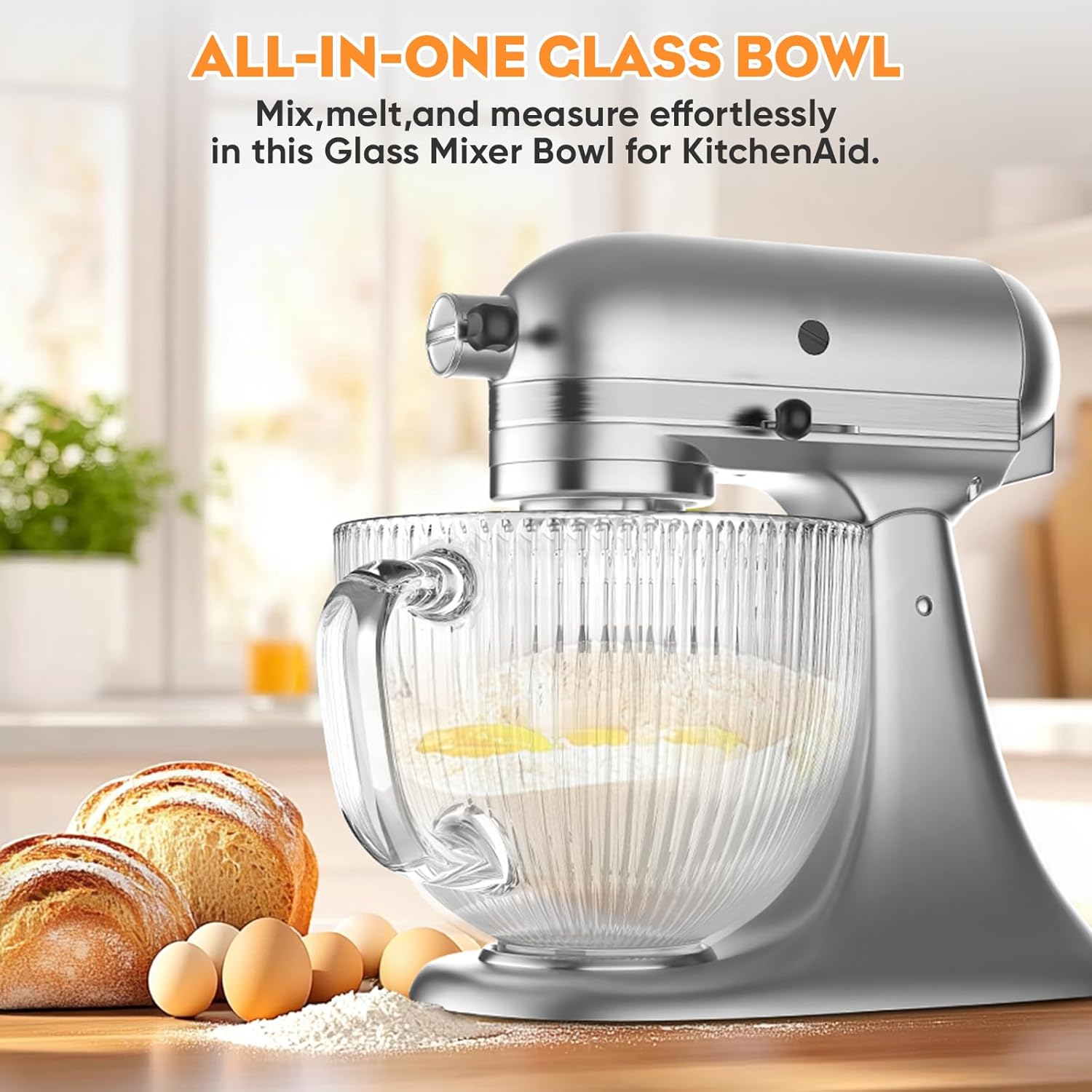 Szklana miska GVODE do miksera – Stand Mixer Bowl recenzja i cena