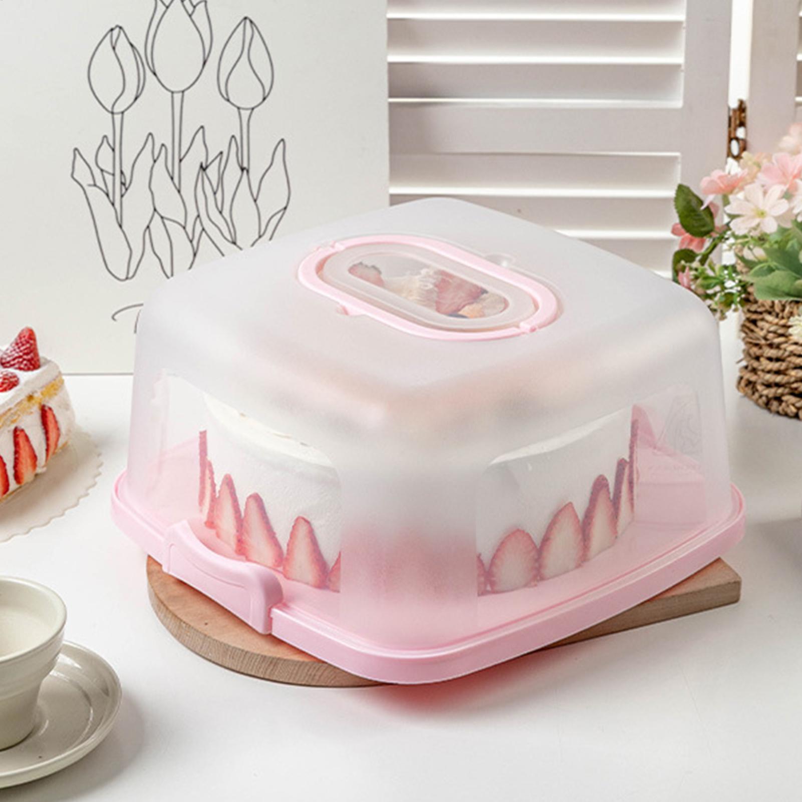 Pojemnik na ciasto 25 cm z uch – Kitchen Baking Storage Containers recenzja i cena