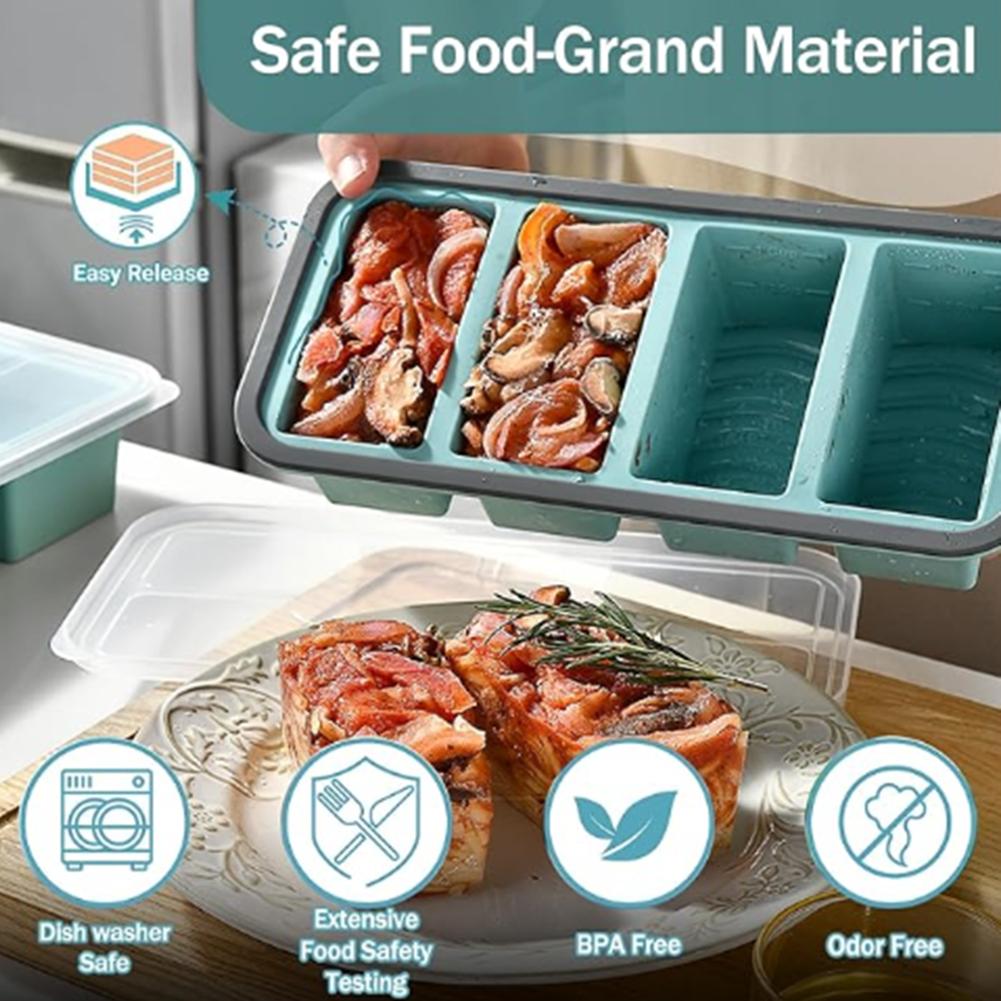 Forma silikonowa do kostek lod – Kitchen Baking Storage Containers recenzja i cena