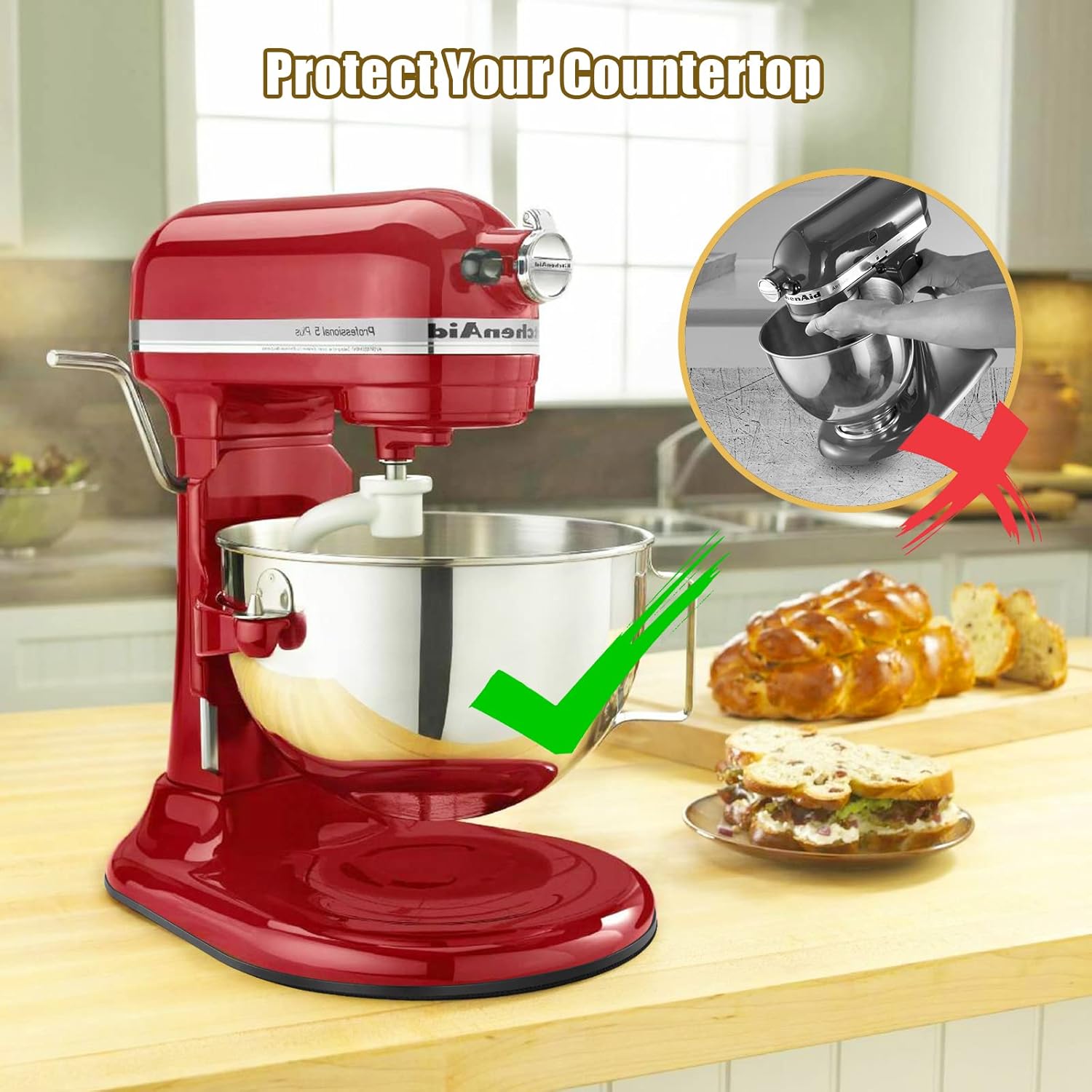 Mata ślizgowa do miksera Kitch – Stand Mixer Bowl recenzja i cena