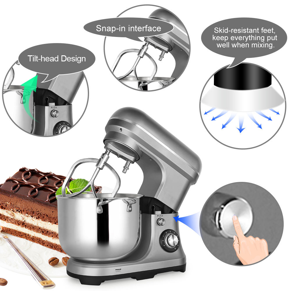 Mikser elektryczny 11L 2000W,  – Baking In Kitchen recenzja i cena