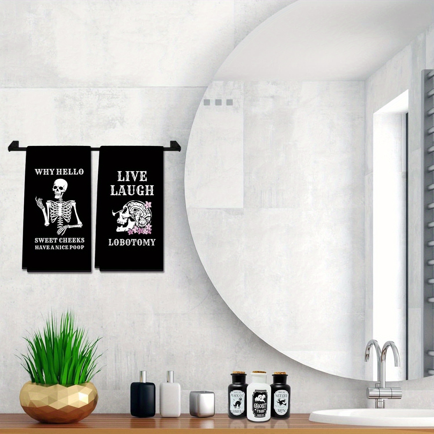 2 szt., Gotyckie ręczniki kuch – Kitchen Baking Necessities recenzja i cena