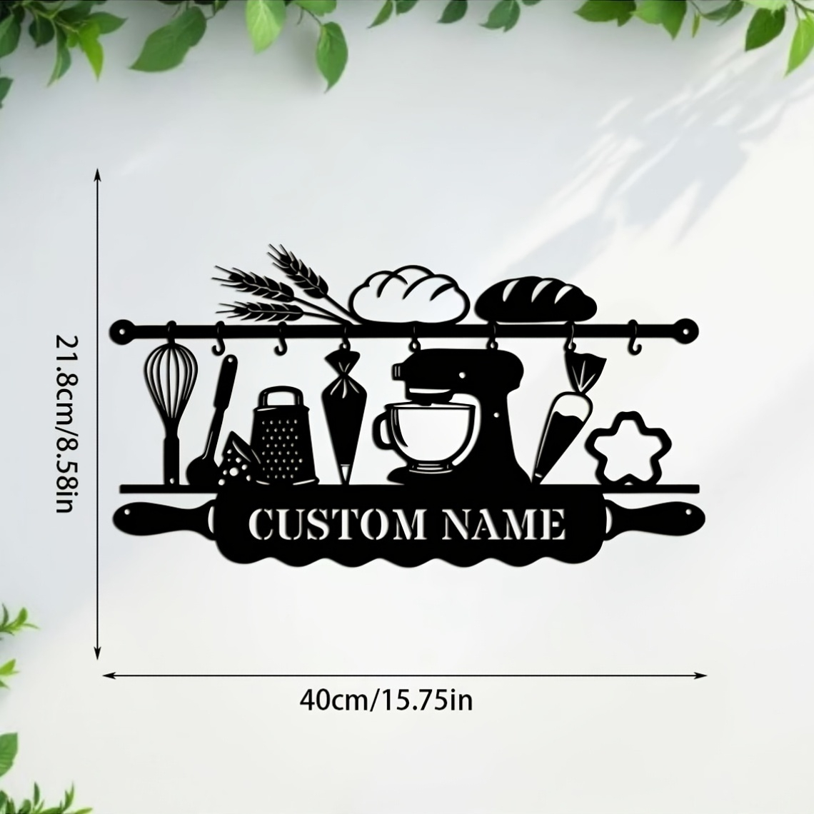 Personalizowana żelazna dekora – Baking In Kitchen recenzja i cena
