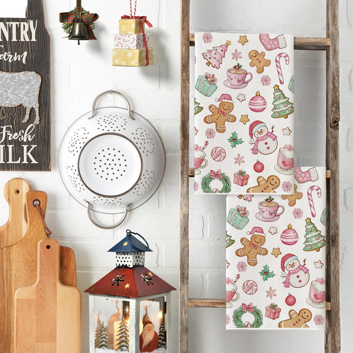 2 szt., Różowe Świąteczne Śnie – Kitchen Baking Necessities recenzja i cena