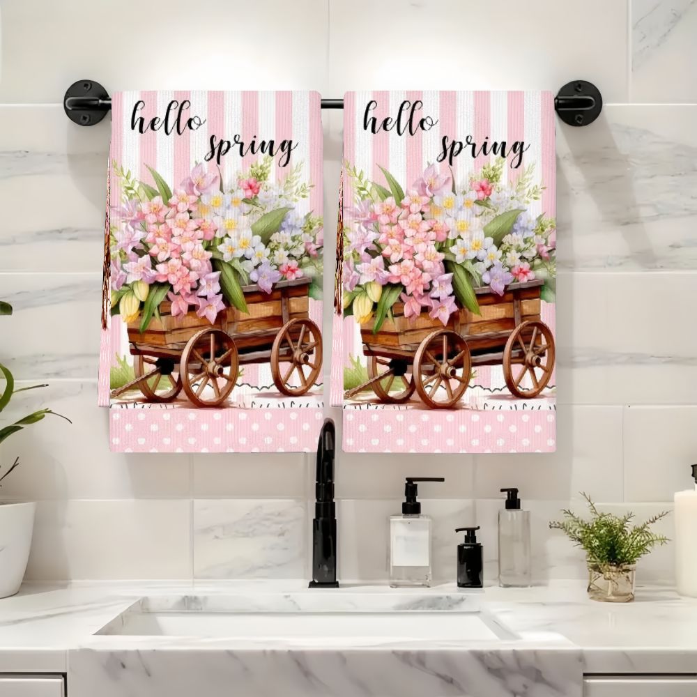 2 szt., Ręczniki kuchenne z mo – Kitchen Baking Cart recenzja i cena