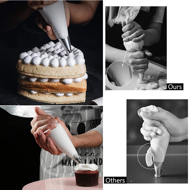 LMETJMA 100 szt. Torebki do de – Piping Bag Disposable recenzja i cena