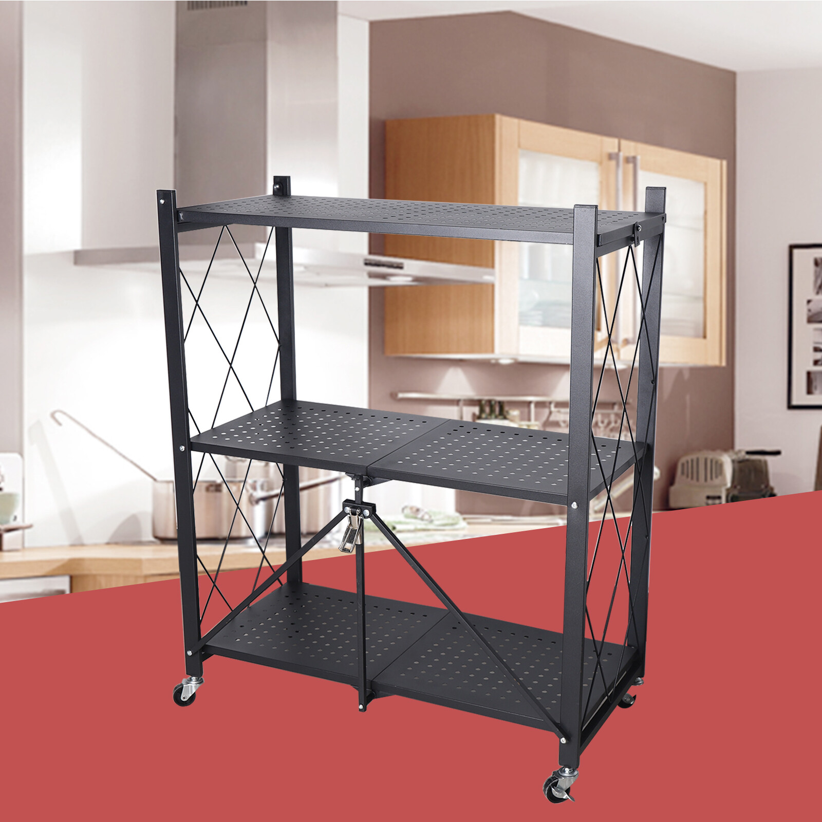Wózek do przechowywania z 3 po – Kitchen Baking Cart recenzja i cena
