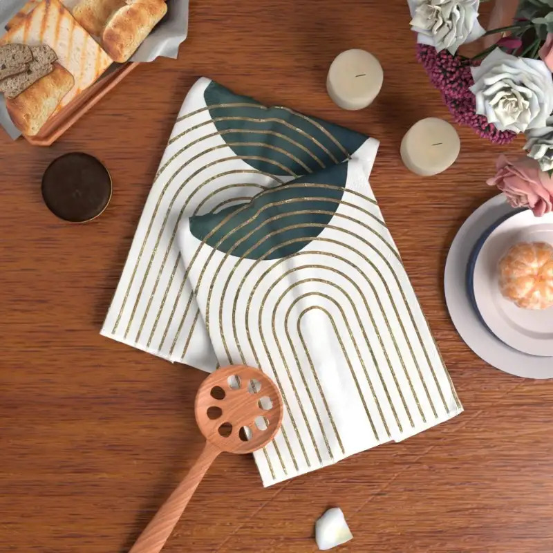 2 szt., Geometryczne Abstrakcy – Kitchen Baking Necessities recenzja i cena