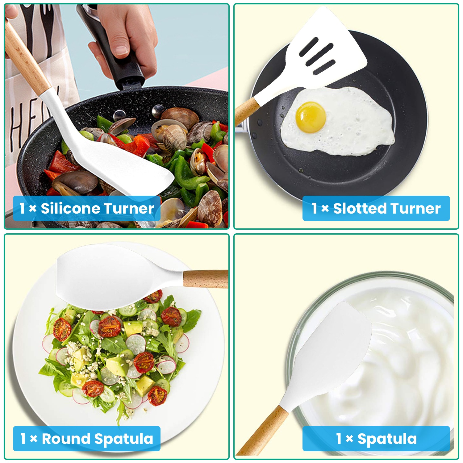 35-częściowy zestaw przyborów  – Kitchen Baking Necessities recenzja i cena